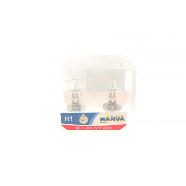 483342100 NARVA Автолампа H1 12V 55W P14.5s Range Power 50+ (2 шт)