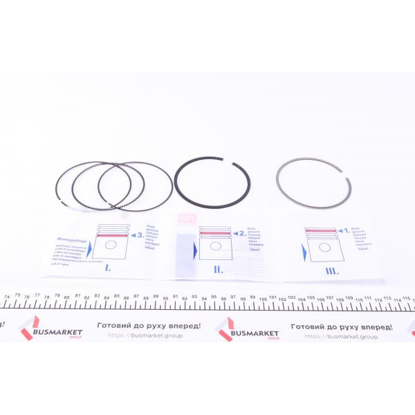 120007004200 NPR Кільця поршневі BMW 7 (E38)/5 (E39)/X5 (E53) 4.4i 96-05 (92.00mm/STD) (1.5-1.5-2) = 8907470000