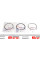 120021006500 NPR Кільця поршневі Ford Transit 2.4DI 04- (89.90mm/STD) (2-2-2) = 8921690000
