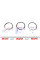 120050000821 NPR Кільця поршневі VW LT/T4/T5 2.5TDI (81.50mm/+0.5) (2.5-2-3) = 8950095000