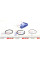 120050001800 NPR Кільця поршневі VW Caddy/T5 1.6/1.9TDI (79.50mm/STD) (1.75-2-3) = 8950200000