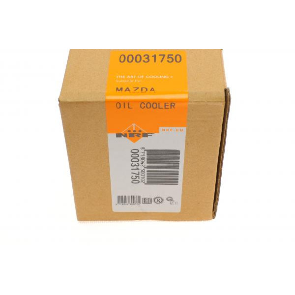 31750 NRF Радіатор масляний Mazda 3 1.5/2.0 08-/6 2.0 13-(теплообмінник)