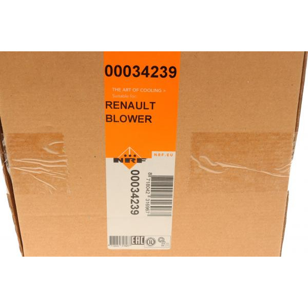 34239 NRF Моторчик пічки Opel Movano/Renault Maskott/Master 1.9D-3.0D 99-