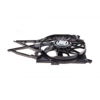 47308 NRF Вентилятор радіатора Opel Astra G 1.7-2.2 98-09/Zafira A 2.0/2.2 00-05 (з дифузором)