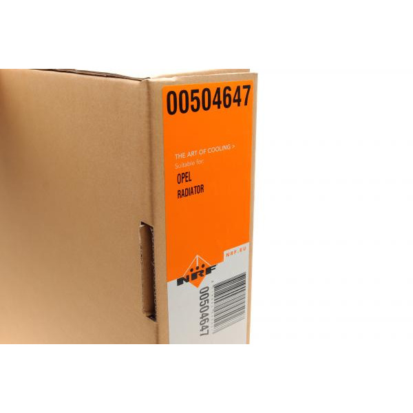504647 NRF Радіатор охолодження Opel Astra F 1.7 D 92-98