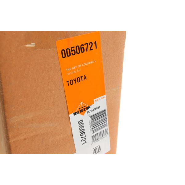 506721 NRF Радіатор охолодження Toyota Camry 2.2 91-96