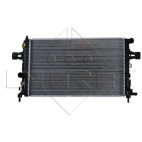 53441 NRF Радіатор охолодження Opel Astra/Zafira 1.2-1.8 04-15