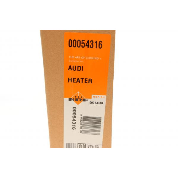 54316 NRF Радіатор печі Audi A6 1.8-4.2 95-