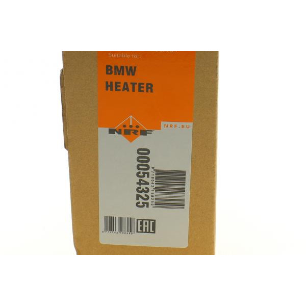 54325 NRF Радіатор печі BMW 5 (F10/F11/F07)/6 (F06/F12/F13)/7 (F01-F04) 08-17