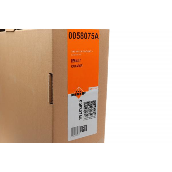 58075A NRF Радіатор охолодження Renault Kangoo 1.9D 97-(-AC)