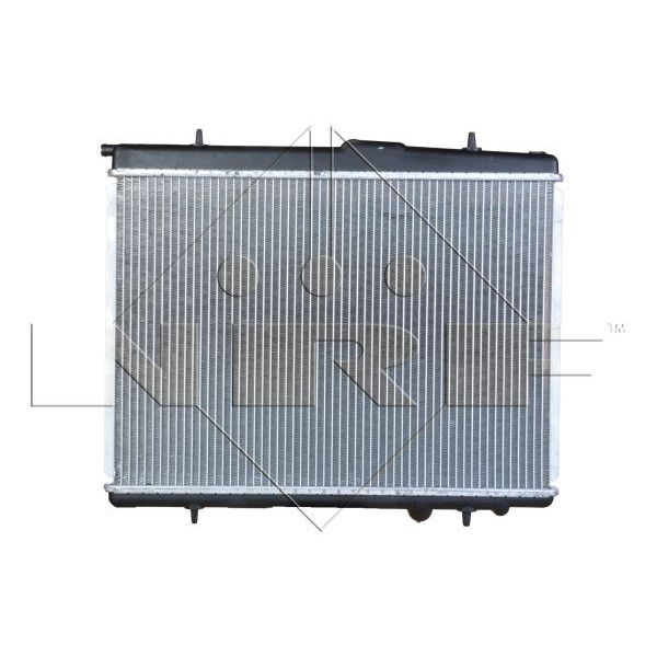 58299 NRF Радіатор охолодження Citroen Xsara 2.0HDi 01-05/Peugeot 206 1.4-2.0/1.4/2.0HDi 00-13
