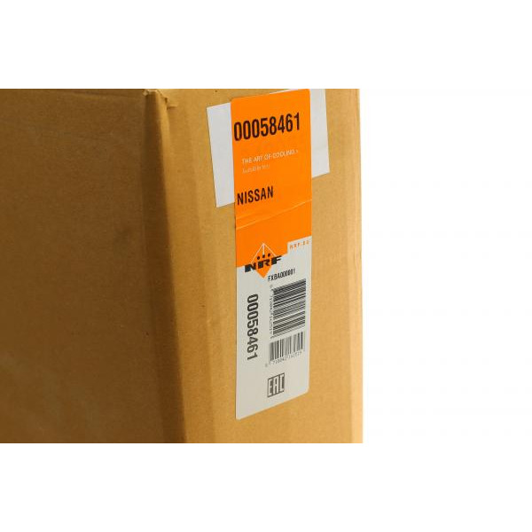 58461 NRF Радіатор охолодження Nissan Qashqai 1.6/2.0 07-13