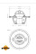 725155 NRF Термостат VW Polo/Skoda Fabia 1.4 99-14/Roomster 1.4 07-15 (82°)