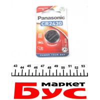 CR2430 PANASONIC Батарейка Panasonic CR-2430