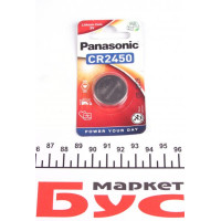 CR2450EL PANASONIC Батарейка Panasonic CR-2450EL
