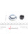 PHU53513K PFI Підшипник маточини (передньої) Opel Astra G 98-09 (+ABS)