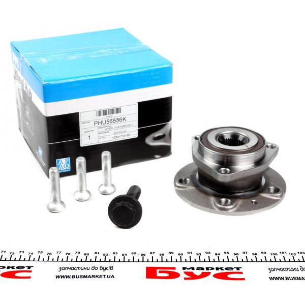 PHU56556K PFI Підшипник маточини (передньої) VW Caddy 03- (3 болти)