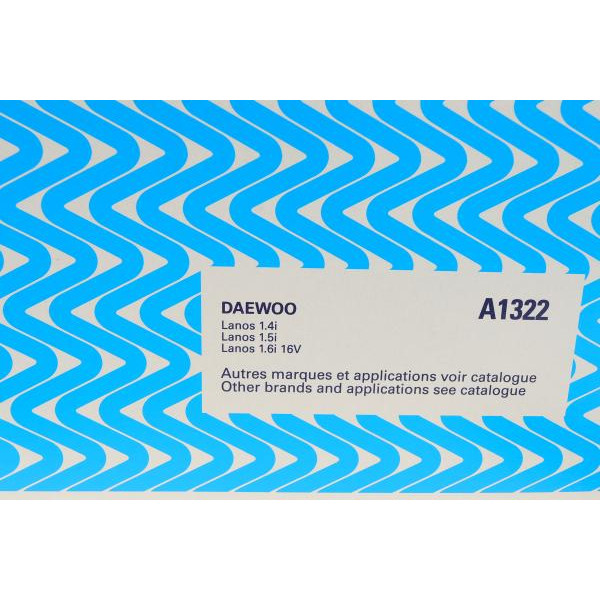 A1322 PURFLUX Фільтр повітряний Daewoo Lanos 1.5 97-