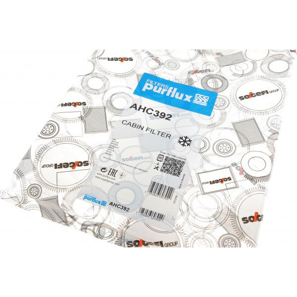 AHC392 PURFLUX Фільтр салону VW Golf 1.2-1.4TSI/1.6-2.0TDI 12-(вугільний)