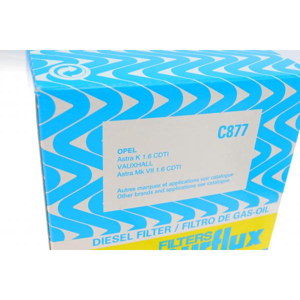 C877 PURFLUX Фільтр паливний Opel Astra K 1.6CDTi 15-