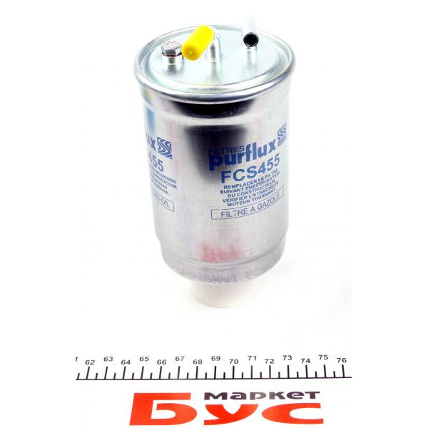 FCS455 PURFLUX Фільтр паливний Ford Fiesta/Mondeo 1.8D/TD 89-