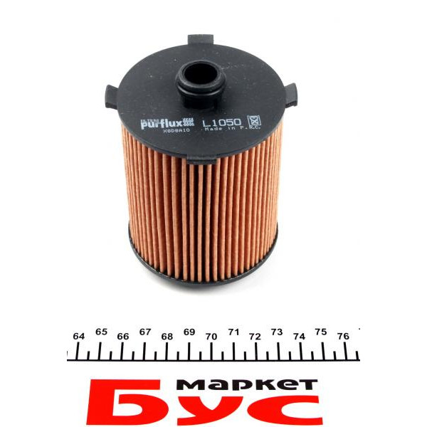 L1050 PURFLUX Фільтр масляний Volvo S60-S90/V40-V90 XC 90 II 13-