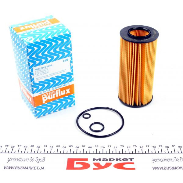 L428 PURFLUX Фільтр масляний MB E-class (W210/W211) CDI 99-09