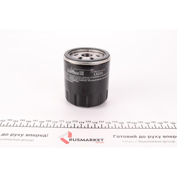 LS205 PURFLUX Фільтр масляний Opel 1.0-2.4i 62-00 (бензин)
