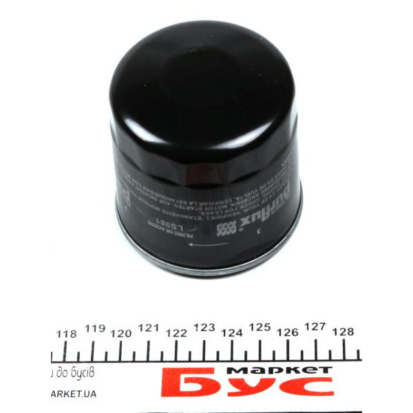LS981 PURFLUX Фільтр масляний Chevrolet Aveo 1.2 08-