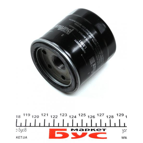 LS981 PURFLUX Фільтр масляний Chevrolet Aveo 1.2 08-