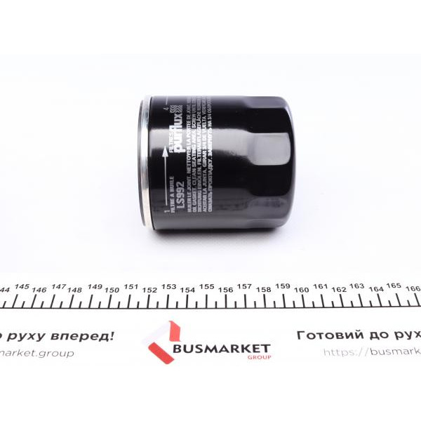 LS992 PURFLUX Фільтр масляний Seat Ibiza IV/Skoda Fabia/Rapid 1.4TDI 14-