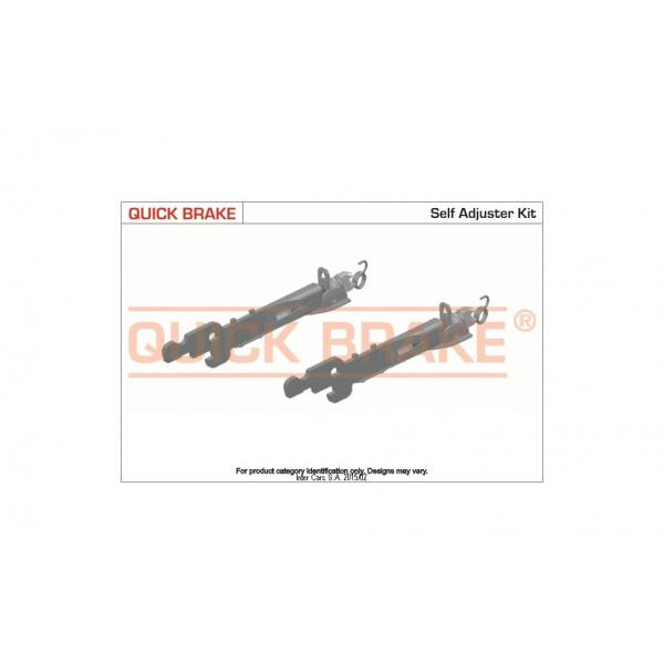 10153002 QUICK BRAKE Тріскачка колодок ручника Renault Kangoo/Fiat Scudo/Smart (к-кт 2шт.)