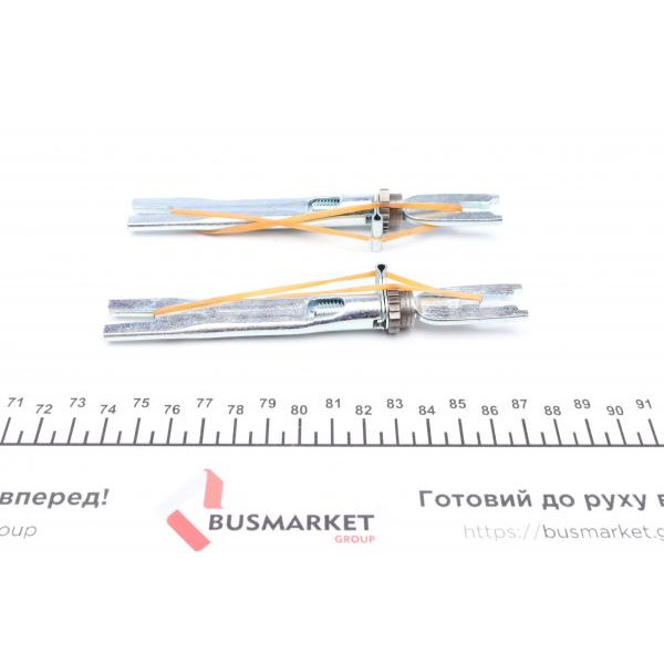 10253010 QUICK BRAKE Тріскатка колодок ручника Citroen Berlingo/Peugeot Partner 96-15 (к-кт)