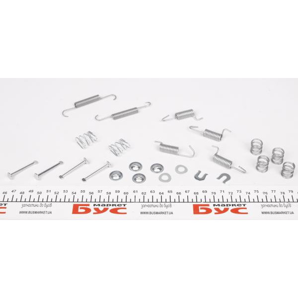 1050010 QUICK BRAKE Комплект пружинок колодок ручника Mitsubishi Lancer X