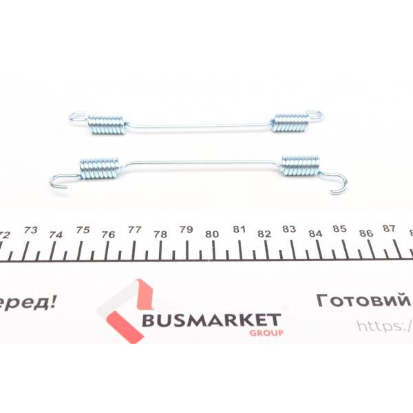 1050021 QUICK BRAKE Комплект пружинок колодок ручника Dacia Duster/Renault Clio IV 10-