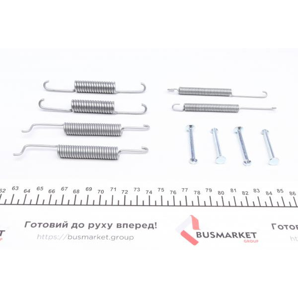1050597 QUICK BRAKE Комплект пружинок колодок ручника VW Passat/Audi 80/100 -89 (200x40)