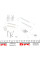 1050629 QUICK BRAKE Комплект пружинок колодок ручника Opel Vectra A/Ascona C 1.3-2.0i 81-92 (Opel)
