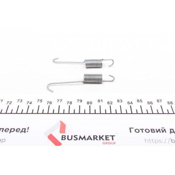 1050630 QUICK BRAKE Комплект пружинок колодок ручника Opel Kadett/Combo -01