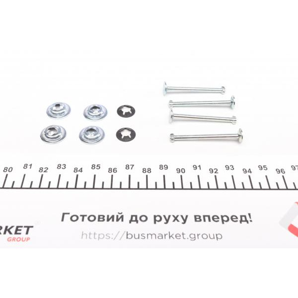 1050630 QUICK BRAKE Комплект пружинок колодок ручника Opel Kadett/Combo -01