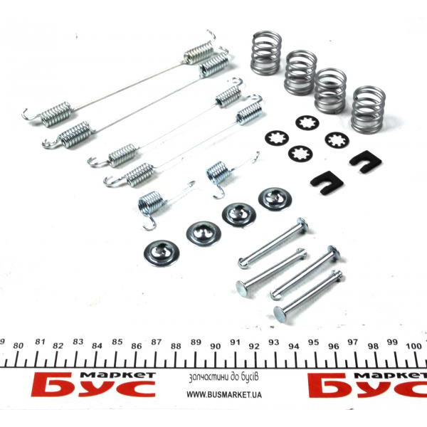 1050747 QUICK BRAKE Комплект пружинок колодок ручника Nissan Kubistar/Peugeot 306/405 1.1-2.0 92- (Bosch)