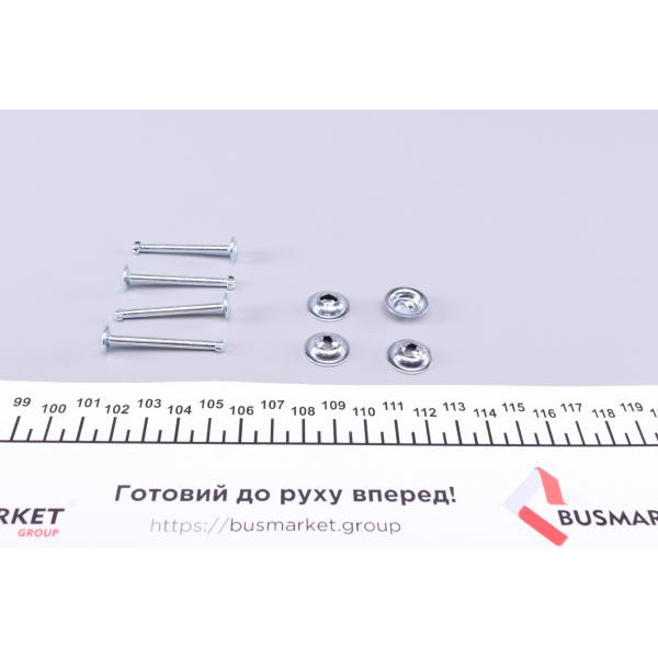 1050791 QUICK BRAKE Комплект пружинок колодок ручника Opel Omega B/Vectra A 89- (Ate)