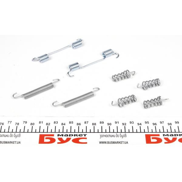 1050868 QUICK BRAKE Комплект пружинок колодок ручника MB Sprinter 211-419 06- (180x25)