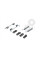 1050868 QUICK BRAKE Комплект пружинок колодок ручника MB Sprinter 211-419 06- (180x25)