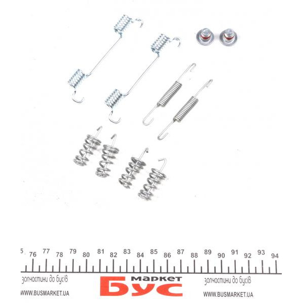 1050874 QUICK BRAKE Комплект пружинок колодок ручника MB C-сlass 07-/CLK 02-10/E-class 09-/S-class 05-