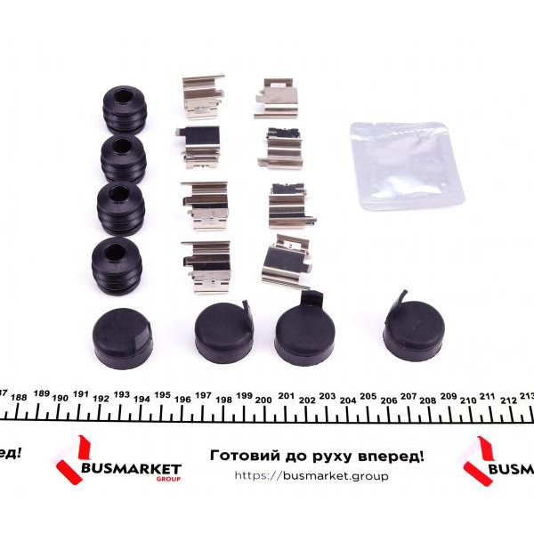 1090036 QUICK BRAKE Планка супорта (заднього) притискна (к-кт) MB Vito (W447) 14- (Brembo)