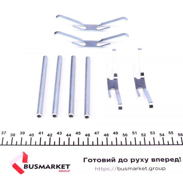 1091012 QUICK BRAKE Планка супорта (переднього) притискна (к-кт) Opel Kadett E/Omega A -94