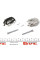 1091141 QUICK BRAKE Планка супорта (переднього) притискна (к-кт) Fiat Scudo 99-