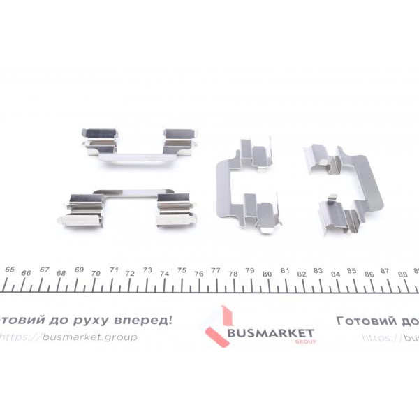 1091231 QUICK BRAKE Планка супорта (переднього) притискна (к-кт) Citroen Jumpy/Peugeot Expert 96-06 (Lucas)