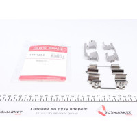 1091234 QUICK BRAKE Планка супорта (переднього) притискна (к-кт) MB E-class (W211) 02-09 (Bosch)