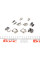 1091240 QUICK BRAKE Планка супорта (переднього) притискна (к-кт) Mazda 323/Toyota RAV 4 1.4-2.0 98-05 (Sumitomo)